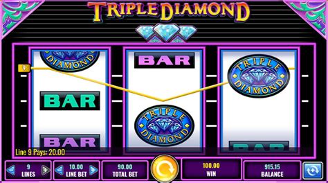 triple diamond free spins  It is played on a 3×3 grid